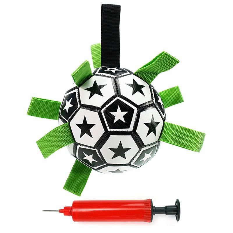 Dog Soccer Ball Toys with Straps, Interactive Dog Toy for Tug of War, Puppy Birthday Gifts, Dog Tug Toy, Dog Water Toy Dog Soccer Ball Toys with Straps, Interactive Dog Toy for Tug of War, Puppy Birthday Gifts, Dog Tug Toy, Dog Water Toy